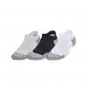 Unisexové ponožky 3-pack Under Armour Unisex UA AD Pro 3pk NS čierna|L Unisexové ponožky 3-pack Under Armour Unisex UA AD Pro 3pk NS čierna|L