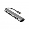Epico 7v1 Multimedia Hub 8K USB-C - Vesmírne šedá 9915112100071 Epico 7v1 Multimedia Hub 8K USB-C - Vesmírne šedá 9915112100071