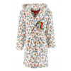 SunCity Dievčenský vianočný coral fleece župan s kapucňou Minnie Mouse Biela SunCity Dievčenský vianočný coral fleece župan s kapucňou Minnie Mouse Biela