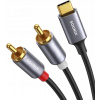 Kábel USB-C - RCA SOUNIX 1,2 m Kábel USB-C - RCA SOUNIX 1,2 m