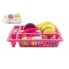 Teddies Sada riadu s odkvapkávačom plast 35x28cm, 2 farby Teddies Sada riadu s odkvapkávačom plast 35x28cm, 2 farby