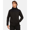 Kilpi NEVIA-M Black - 3XL Pánska zateplená fleecová mikina Kilpi NEVIA-M Black - 3XL Pánska zateplená fleecová mikina