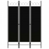 Shumee 3dílný černý 320702 120 x 180 cm Shumee 3dílný černý 320702 120 x 180 cm