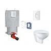 Grohe Uniset Set predstenovej inštalácie, klozetu, dosky SoftClose, tlačidla Arena Cosmopolitan a súpravy na vhadzovanie tabliet, alpská biela SANI15BB3118-GR Grohe Uniset Set predstenovej inštalácie, klozetu, dosky SoftClose, tlačidla Arena Cosmopolitan a súpravy na vhadzovanie tabliet, alpská biela SANI15BB3118-GR
