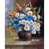 Maľovanie podľa čísel – Zátišie váza a kvety, 40 × 50 cm, napnuté plátno na rám 8596530057932 Maľovanie podľa čísel – Zátišie váza a kvety, 40 × 50 cm, napnuté plátno na rám 8596530057932
