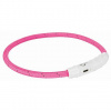 Trixie Svietiaci krúžok USB na krk L-XL 65 cm / 7 mm ružový (0,30 €) Trixie Svietiaci krúžok USB na krk L-XL 65 cm / 7 mm ružový (0,30 €)