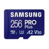 SAMSUNG micro SD card SDXC 256GB PRO PLUS class10 UHS-I U3 V30 (+ 1x adapter microSD na SD) SAMSUNG micro SD card SDXC 256GB PRO PLUS class10 UHS-I U3 V30 (+ 1x adapter microSD na SD)