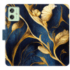 iSaprio Flip GoldBlue pro Motorola Moto G54 5G / G54 5G Power Edition goblue-FLP2-MoG54 iSaprio Flip GoldBlue pro Motorola Moto G54 5G / G54 5G Power Edition goblue-FLP2-MoG54