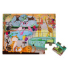 Janod Dotykové puzzle 20ks: V Zoo Janod Dotykové puzzle 20ks: V Zoo
