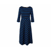 Tchibo - Prúžkované džersejové šaty - pre dámy - veľ. XL 48/50 - farba: modrá/s prúžkami Tchibo - Prúžkované džersejové šaty - pre dámy - veľ. XL 48/50 - farba: modrá/s prúžkami
