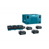 Makita 191U28-6 Aku sada 40V XGT 4x BL4040 + DC40RB v kufríku Makita 191U28-6 Aku sada 40V XGT 4x BL4040 + DC40RB v kufríku