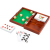 Small Foot Hracie kocky a karty v drevenom boxe Small Foot Hracie kocky a karty v drevenom boxe