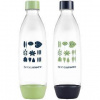 SODASTREAM Fľaša fuse 2x1l green/blue DW-safe SODAS SODASTREAM Fľaša fuse 2x1l green/blue DW-safe SODAS