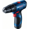BOSCH Akumulátorový kombinovaný šroubovák GSB 120-LI Professional, 2x12V 2.0Ah 06019G8100 BOSCH Akumulátorový kombinovaný šroubovák GSB 120-LI Professional, 2x12V 2.0Ah 06019G8100