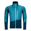 Ortovox Westalpen Swisswool Hybrid Jacket M velikost M barva mountain blue Ortovox Westalpen Swisswool Hybrid Jacket M velikost M barva mountain blue