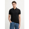 Calvin Klein polo tričko pánske bavlnené LV04LC239G čierna S Calvin Klein polo tričko pánske bavlnené LV04LC239G čierna S
