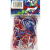 Rainbow Loom Original - gumičky - 600ks - trikolóra mix Rainbow Loom Original - gumičky - 600ks - trikolóra mix