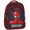 Must: Spiderman zaoblená ergonomická školská taška, batoh 32x18x43cm