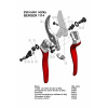 BERGER Náhradné ostrie na nožnice BERGER 1114 91001 - Protiostrie so setom skrutiek (3 diely)