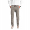 Pánske chino nohavice s jemnou textúrou, tmavobéžové V1 OM-PACP-0188 XL Pánske chino nohavice s jemnou textúrou, tmavobéžové V1 OM-PACP-0188 XL