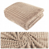Prikrývka Łóżkoholicy z mikrovlákna 200 cm x 220 cm béžová Prikrývka Łóżkoholicy z mikrovlákna 200 cm x 220 cm béžová