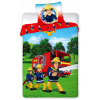 Detská posteľná bielizeň Faro Požiarnik Sam 160 x 200 cm, viacfarebná Detská posteľná bielizeň Faro Požiarnik Sam 160 x 200 cm, viacfarebná