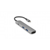 Epico USB Type-C HUB 4K HDMI, šedá/čierna 9915111900012 Epico USB Type-C HUB 4K HDMI, šedá/čierna 9915111900012