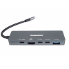 USB hub PremiumCord USB-C na 4K@60Hz HDMI + 10G USB3.2 A + 10G 2x USB-C + PD(power delivery) adaptér USB hub PremiumCord USB-C na 4K@60Hz HDMI + 10G USB3.2 A + 10G 2x USB-C + PD(power delivery) adaptér