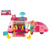 Teddies Auto obytné s vlekem retro s panenkou a doplňky Teddies Auto obytné s vlekem retro s panenkou a doplňky