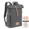 Prebaľovací batoh Lässig ROLLTOP 2026 LÄSSIG Green Label Rolltop Backpack anthracite Prebaľovací batoh Lässig ROLLTOP 2026 LÄSSIG Green Label Rolltop Backpack anthracite