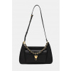 Kožená kabelka Coccinelle čierna farba, E1.TFK.12.01.01 ONE SIZE Kožená kabelka Coccinelle čierna farba, E1.TFK.12.01.01 ONE SIZE