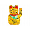 Mačka pre šťastie XL zlatá maneki neko veľká 21cm žltá Mačka pre šťastie XL zlatá maneki neko veľká 21cm žltá