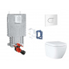 Grohe Uniset Set predstenovej inštalácie, klozetu, dosky SoftClose, tlačidla Arena Cosmopolitan a súpravy na vhadzovanie tabliet, Triple Vortex, alpská biela SANI15BB3122-GR Grohe Uniset Set predstenovej inštalácie, klozetu, dosky SoftClose, tlačidla Arena Cosmopolitan a súpravy na vhadzovanie tabliet, Triple Vortex, alpská biela SANI15BB3122-GR