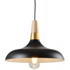 GTV Skandi závesné svietidlo 1x40 W čierna-zlatá-drevená OS-SKAN2-10-DEC GTV Skandi závesné svietidlo 1x40 W čierna-zlatá-drevená OS-SKAN2-10-DEC
