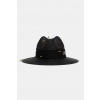 LE SH KA headwear slamený klobúk pletený Black Fedora BlackFedora čierna M LE SH KA headwear slamený klobúk pletený Black Fedora BlackFedora čierna M