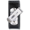 VICTORINOX Kozene puzdro s rotačným klipom - čierne (4.0521.31) VICTORINOX Kozene puzdro s rotačným klipom - čierne (4.0521.31)