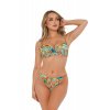 Dámske dvojdielne plavky Mykonos 1 S936MN2 Green Patterned - Self 42D Dámske dvojdielne plavky Mykonos 1 S936MN2 Green Patterned - Self 42D