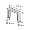 Spony, balenie 1000ks, 8mm, 11,3x0,52x0,70mm, EXTOL PREMIUM Spony, balenie 1000ks, 8mm, 11,3x0,52x0,70mm, EXTOL PREMIUM