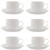 LA PORCELLANA BIANCA Momenti 200 ml 6 ks - porcelánové šálky na kávu a čaj so spodkami LA PORCELLANA BIANCA Momenti 200 ml 6 ks - porcelánové šálky na kávu a čaj so spodkami