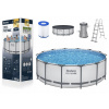 BAZÉN ZÁHRADNÝ S RÁMOVOU KONŠTRUKCIOU 427X122CM SADA ČERPADLO REBRÍK KRYT PRÍSLUŠENSTVO BAZÉN ZÁHRADNÝ S RÁMOVOU KONŠTRUKCIOU 427X122CM SADA ČERPADLO REBRÍK KRYT PRÍSLUŠENSTVO