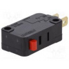 Mikrospínač SNAP ACTION bez páčky SPDT 5A/250VAC ON-(ON) Mikrospínač SNAP ACTION bez páčky SPDT 5A/250VAC ON-(ON)