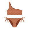 Swim Essentials Dámske jednoramenné bikini s UPF 50+ Palm Tree Veľkosť: S Swim Essentials Dámske jednoramenné bikini s UPF 50+ Palm Tree Veľkosť: S