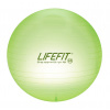 Gymnastický míč LIFEFIT TRANSPARENT 65 cm, sv. zelený Gymnastický míč LIFEFIT TRANSPARENT 65 cm, sv. zelený