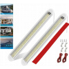 2x 120LED STROPNÁ SVIETIDLO AUTOMOBILOVÁ LIŠTA NA ČÍTANIE DO KAMPERA 2x 120LED STROPNÁ SVIETIDLO AUTOMOBILOVÁ LIŠTA NA ČÍTANIE DO KAMPERA