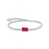 Thomas Sabo A2187-052-10 Silver Tennis Bracelet With Red Gold Bear 16-19 cm Thomas Sabo A2187-052-10 Silver Tennis Bracelet With Red Gold Bear 16-19 cm