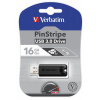 16GB USB Flash 3.0 PinStripe čierny Verbatim P-blist - Verbatim Store 'n' Go PinStripe 16GB 49316 16GB USB Flash 3.0 PinStripe čierny Verbatim P-blist - Verbatim Store 'n' Go PinStripe 16GB 49316