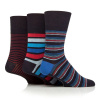 Gentle Grip pánske 3 páry Bambus ponožiek SAILOR STRIPE Gentle Grip pánske 3 páry Bambus ponožiek SAILOR STRIPE