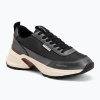Dámske topánky Calvin Klein HW0HW02999 Hike Runner Organza Met Leather gun metal/bordeaux Dámske topánky Calvin Klein HW0HW02999 Hike Runner Organza Met Leather gun metal/bordeaux