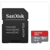 Paměťová karta Sandisk Ultra microSDXC 64 GB 140 MB/s A1 Class 10 UHS-I, s adaptérem Paměťová karta Sandisk Ultra microSDXC 64 GB 140 MB/s A1 Class 10 UHS-I, s adaptérem