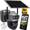 IP WIFI KAMERA BLOW H-384 Solárna Wifi 4MP Otočná s 2 Objektívmi IP66 SMART IP WIFI KAMERA BLOW H-384 Solárna Wifi 4MP Otočná s 2 Objektívmi IP66 SMART
